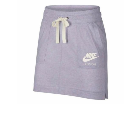 Nike Women's Sportswear Purple Vintage Gym Skirt - Picture 5 of 5